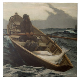Mistwaarschuwing (door Winslow Homer) Tegeltje