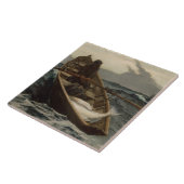 Mistwaarschuwing (door Winslow Homer) Tegeltje (Zijkant)