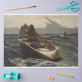 Mistwaarschuwing (door Winslow Homer) Tissuepapier (Craft)