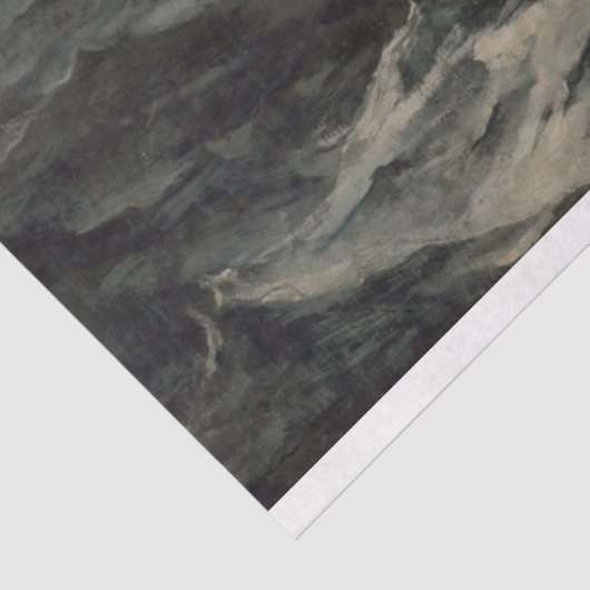 Mistwaarschuwing (door Winslow Homer) Tissuepapier (Detail)