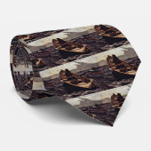 Mistwaarschuwing (mistwaarschuwing) van Homer Wins Stropdas (Opgerold)