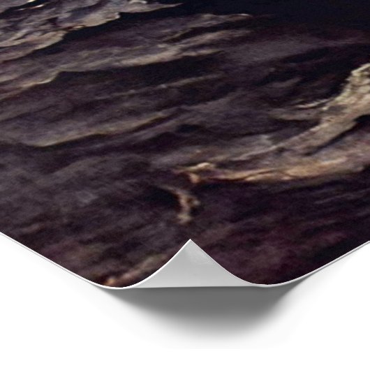 Mistwaarschuwing (Mistwaarschuwing) van Winslow Ho Poster (Hoek)