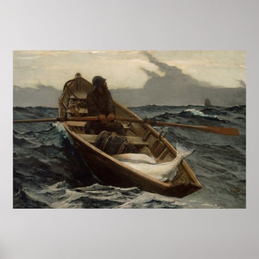 Mistwaarschuwing Poster (Voorkant)