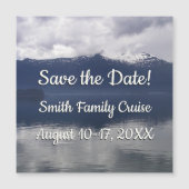 Misty Alaskan Zee in de schaduw van Blue (Voorkant)