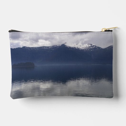 Misty Alaskan Zee in de schaduw van Blue Etui (Achterkant)