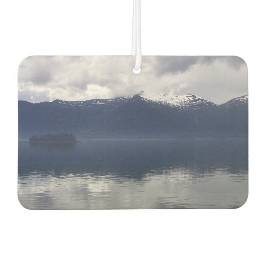 Misty Alaskan Zee in de schaduw van Blue Luchtverfrisser (Voorkant)