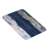 Misty Alaskan Zee in de schaduw van Blue Magneet (Rechterzijde)