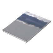 Misty Alaskan Zee in de schaduw van Blue Notitieblok (Linkerzijde)