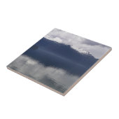 Misty Alaskan Zee in de schaduw van Blue Tegeltje (Zijkant)