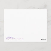 Misty Allure - Briefkaart (Achterkant)