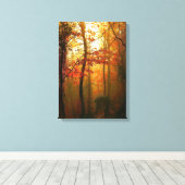 Misty Autumn Morning Canvas (Insitu (Houten vloer))
