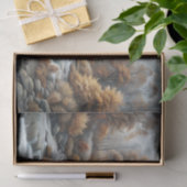 Misty Autumn River Rapids stijl decoupage Tissuepapier (Geschenk)