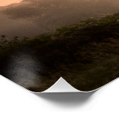 Misty Autumn Sunrise (4543) Perfect Poster (Hoek)