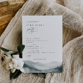 Misty Bergbos Happily Ever After Feest Kaart