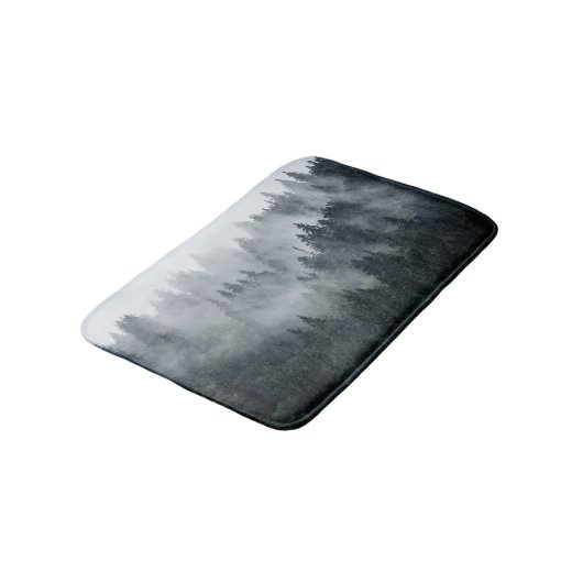 Misty berglandschap  stijl badmat (Gekanteld)