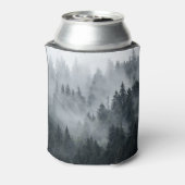 Misty berglandschap stijl blikjeskoeler (Blikje Achterkant)