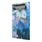 Misty Blue Azaleas in Waterverf Mini Klembord (Angled2)