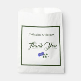 Misty Blue en Green Bedankzakje