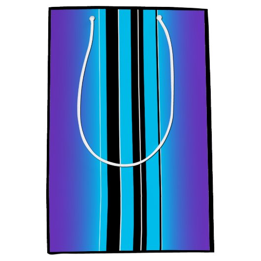 Misty Blue Radiance Medium Cadeauzakje (Voorkant)