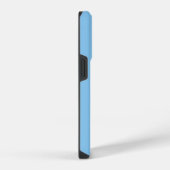 Misty Blue Solid Color, iPhone Case Hoesje (Rechterkant)