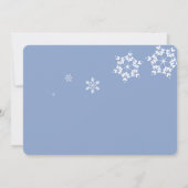 Misty Blue Spruce Trees Northern Lights Painting (Achterkant)