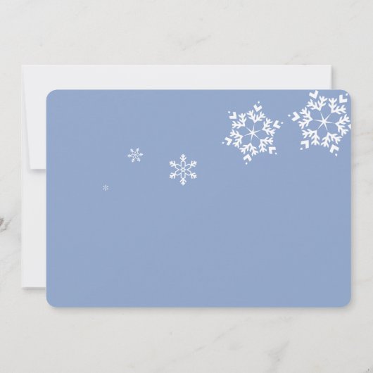 Misty Blue Spruce Trees Northern Lights Painting (Achterkant)