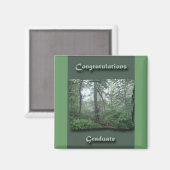 Misty Bossen Gefeliciteerd Afstuderen Magnet (Voorkant / Achterkant)