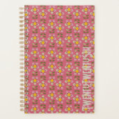MISTY CHARM - Planboek met botanisch patroon Planner (Voorkant)