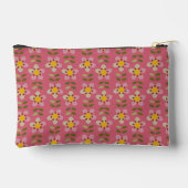Misty Charm - Schattigee Roze Bloemen Accessoires  Etui (Achterkant)