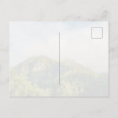 Misty clouds over green hills, Madeira Briefkaart (Achterkant)