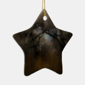 Misty Cottonwoods Keramisch Ornament (Rechts)