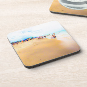 Misty Day bij het strand Bier Onderzetter