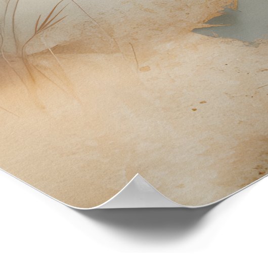 Misty Day Poster (Hoek)