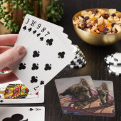 Misty de poedel pokerkaarten (Insitu)