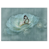 MISTY DREAMS - ROOS EN BUTTERFLES SNIJPLANK (Voorkant)