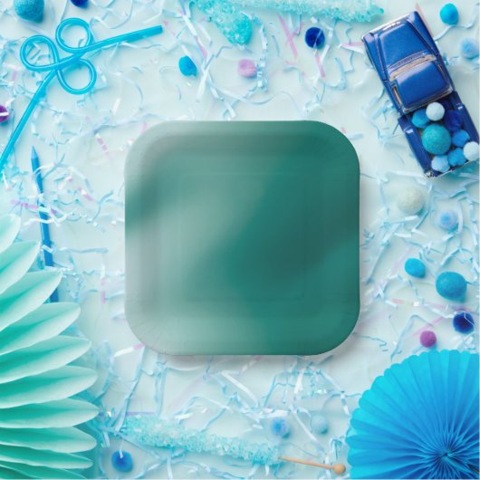 Misty Emerald Paper Bord (Feest)