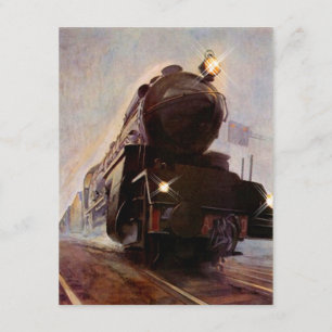 Misty Evening Train Sta Kaart