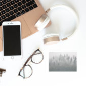 Misty Evergreen Forest Landschap Post-it® Notes