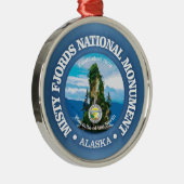 Misty Fjorden (NM) Metalen Ornament (Rechts)