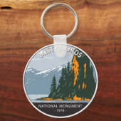 Misty Fjords National Monument New Eddystone Sleutelhanger (Voorkant)