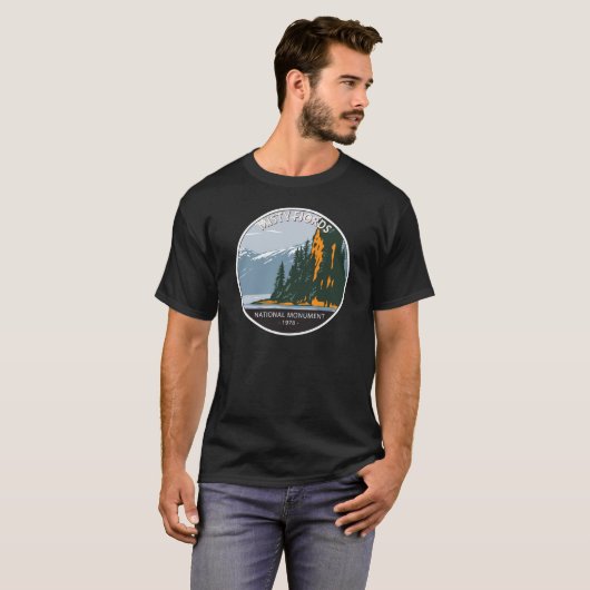 Misty Fjords National Monument New Eddystone T-shirt (Voorkant volledig)