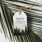 Misty Forest Baby shower Dank u Cadeaulabel