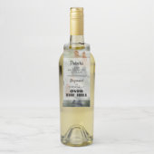 Misty Forest Birthday Favors Bottle Hanger Labels (Op fles)