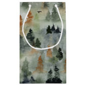 Misty Forest Birthday | Retouchering KLEINE Cadeau Klein Cadeauzakje (Achterkant)