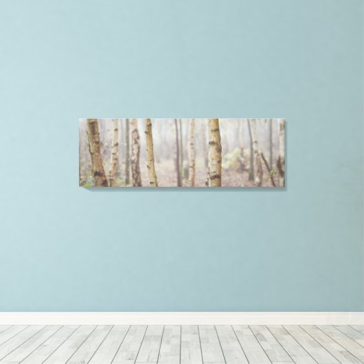 MISTY FOREST CANVAS AFDRUK (Insitu (Houten vloer))