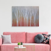 Misty Forest Canvas Afdruk (Insitu (Woonkamer))