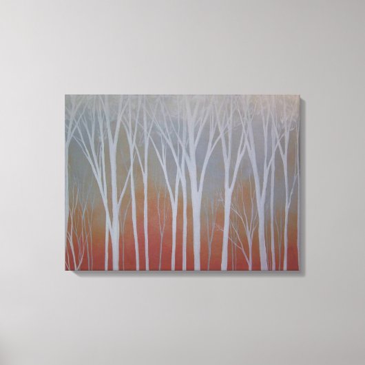 Misty Forest Canvas Afdruk (Voorkant)