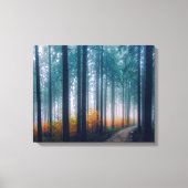 Misty Forest Canvas Afdruk (Voorkant)