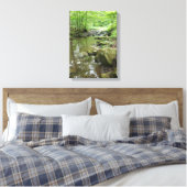 Misty Forest Canvas Wall Art | Serene Nature (Insitu (Slaapkamer))