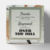 Misty Forest Masculine Birthday Party Favor Box Bedankdoosjes (Bovenkant)